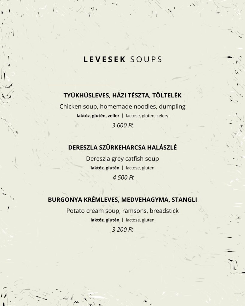 Levesek | Soups