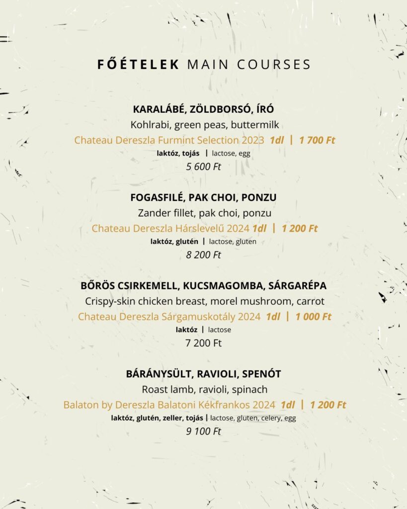 Főételek | Main Courses
